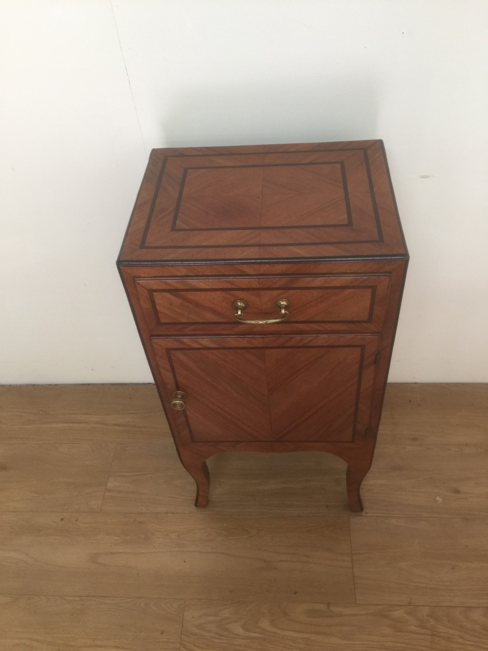 Nineteenth century King wood French side cabinet.  View XII