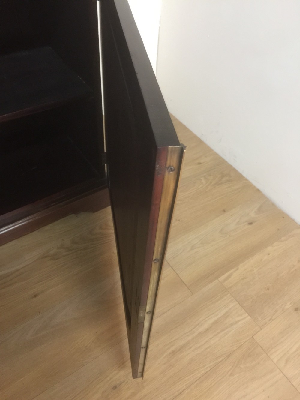 Mahogany nineteenth century library bookcase  View IX
