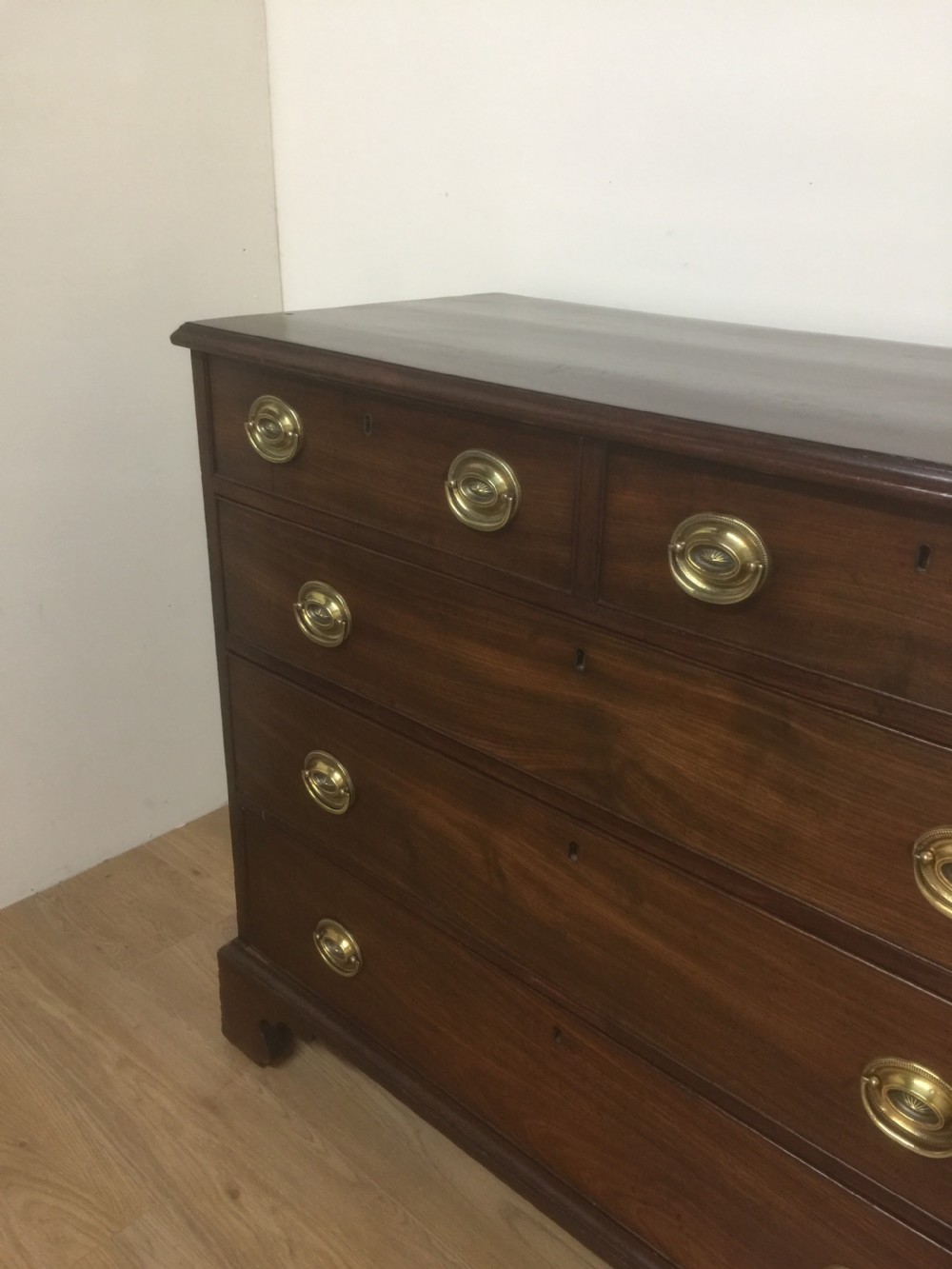 Georgian Mahogany chest of drawers circa 1780  View III