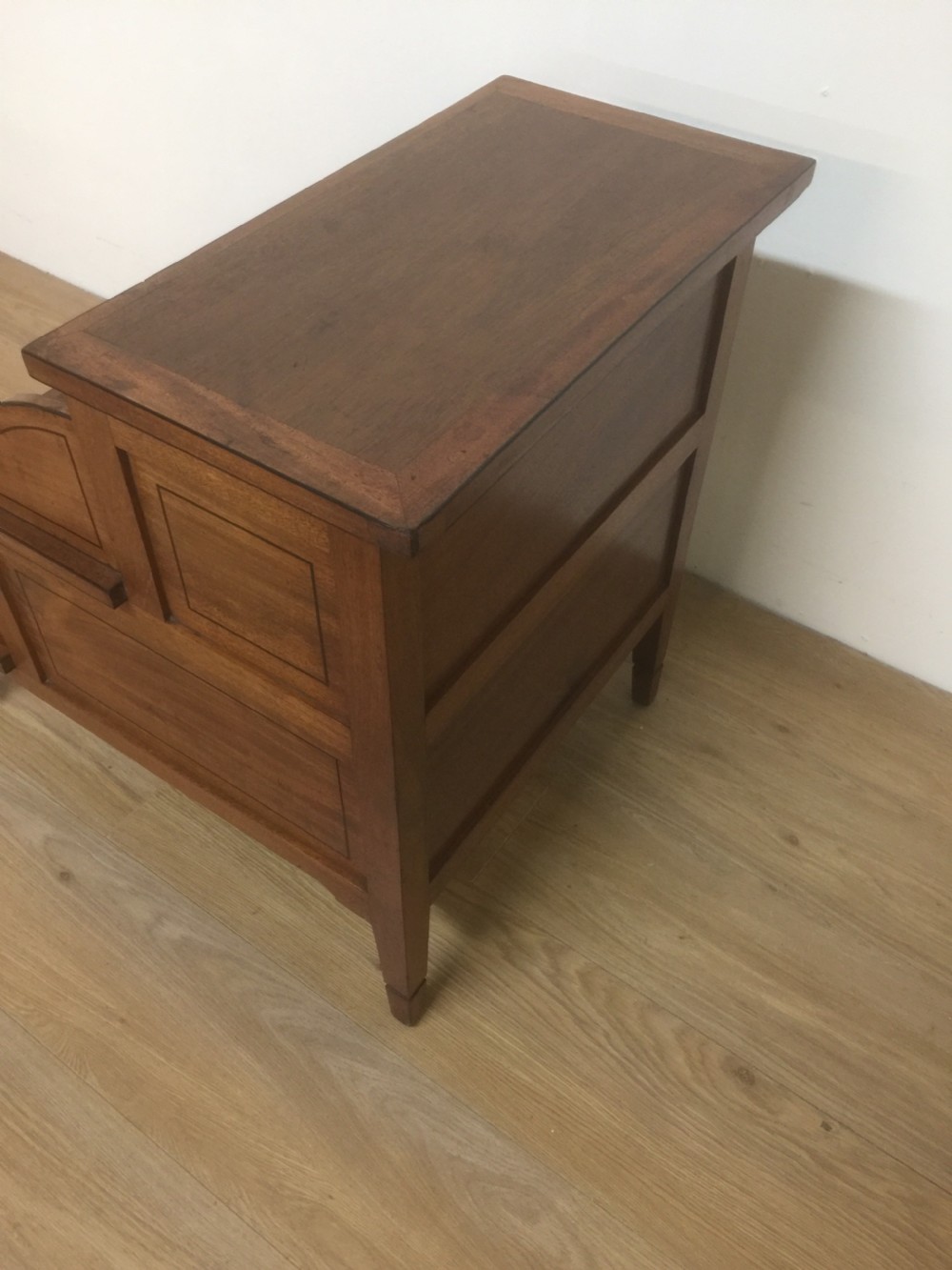 Late Georgian Mahogany library steps  View X