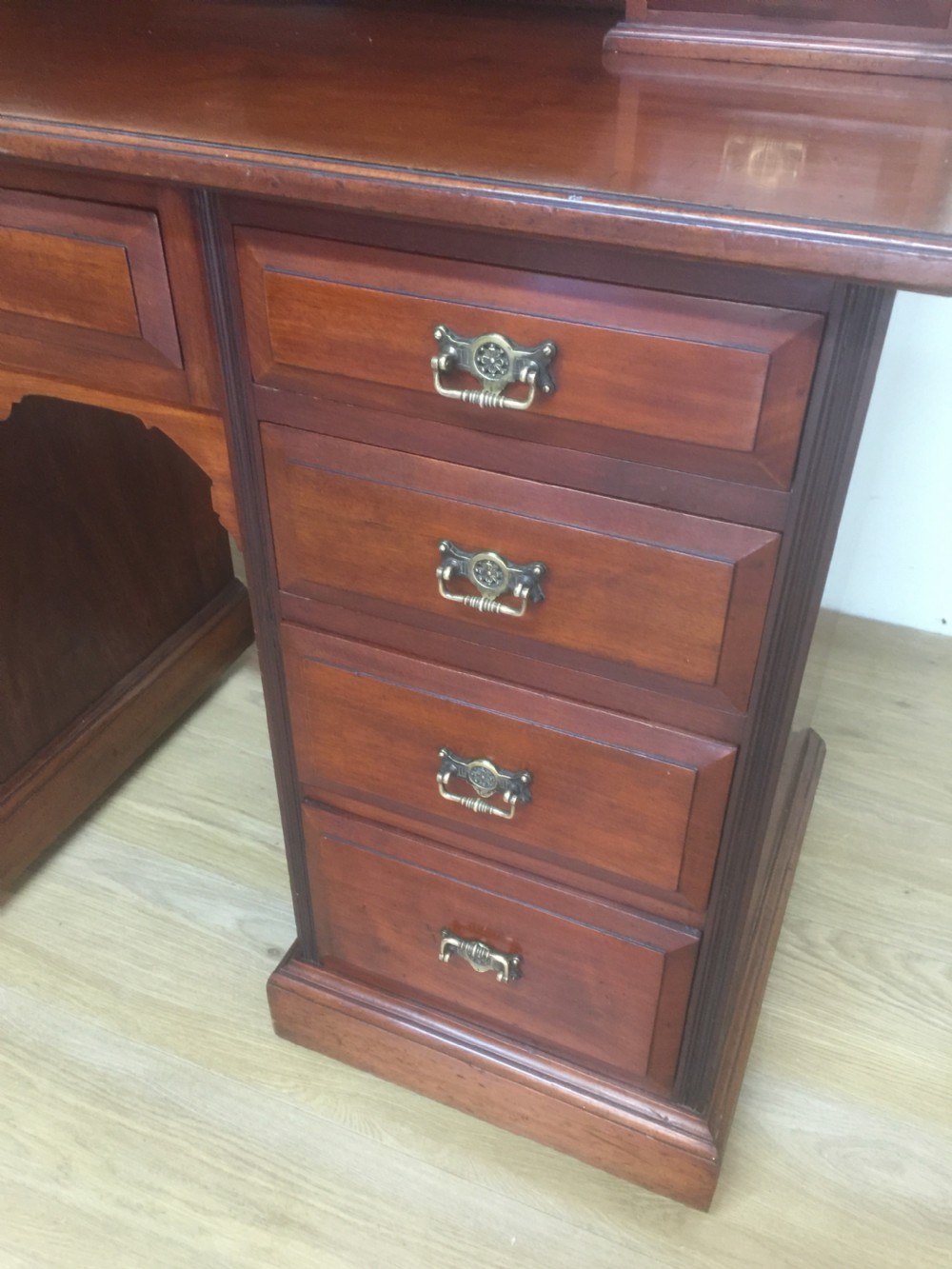 Victorian Mahogany dressing chest  View II