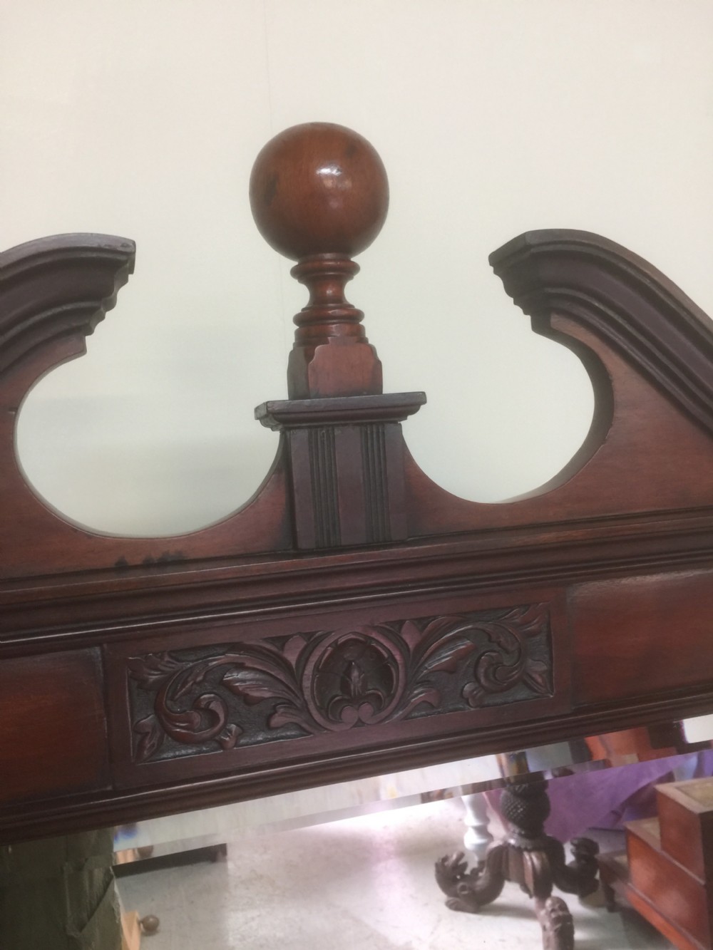 Victorian Mahogany dressing chest  View III