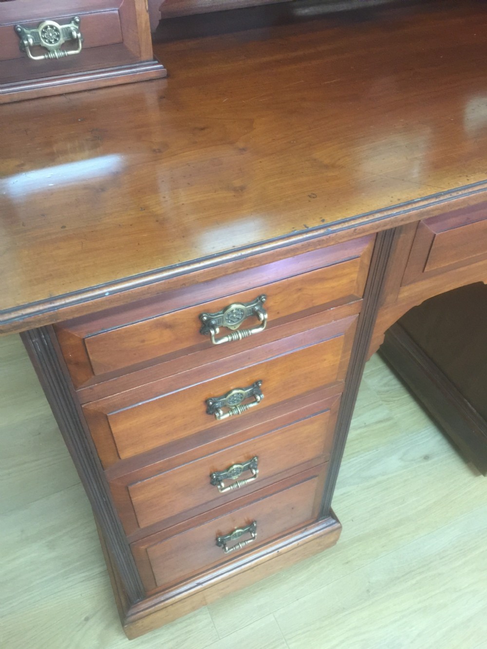 Victorian Mahogany dressing chest  View V