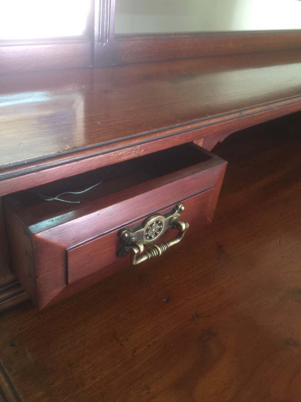 Victorian Mahogany dressing chest  View X