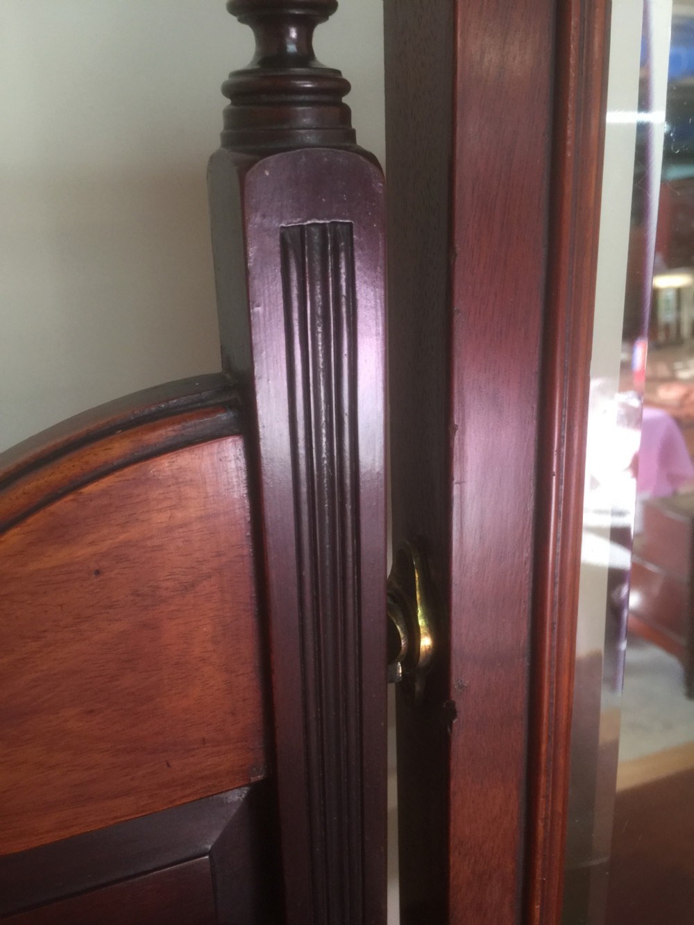 Victorian Mahogany dressing chest  View XI
