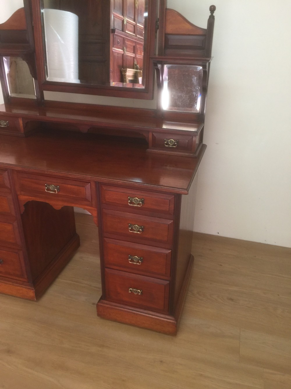 Victorian Mahogany dressing chest  View XIV