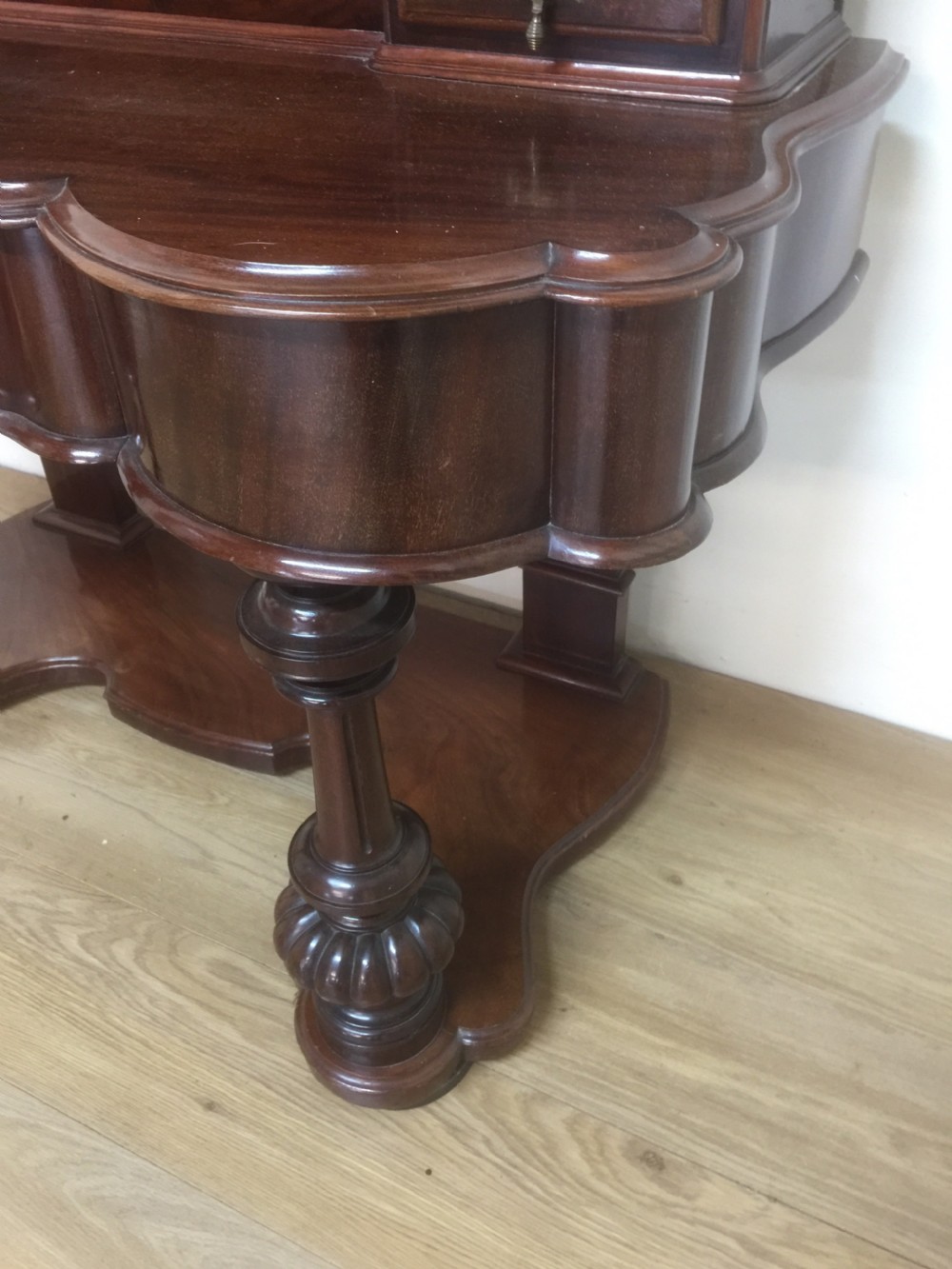 Victorian mahogany duchesse dressing table View II
