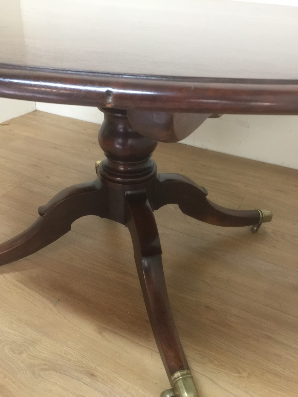 Nineteenth century Mahogany six Seater dining table  View IV