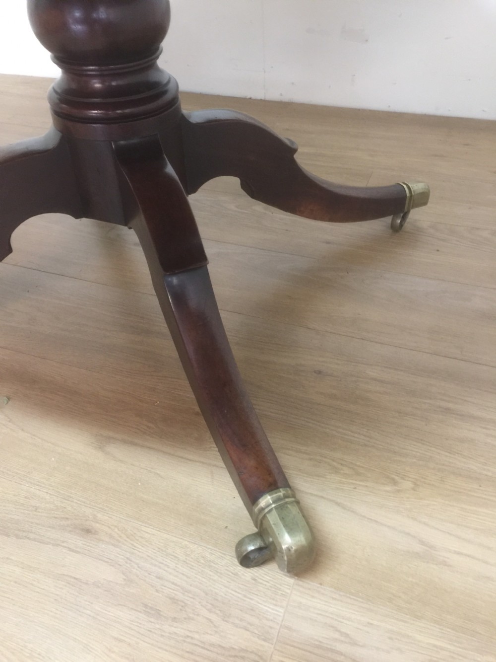Nineteenth century Mahogany six Seater dining table  View V