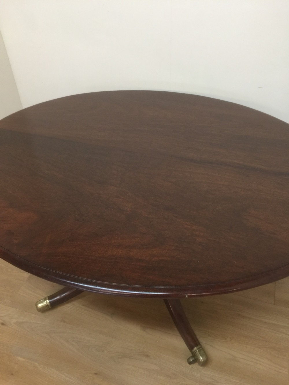 Nineteenth century Mahogany six Seater dining table  View VII