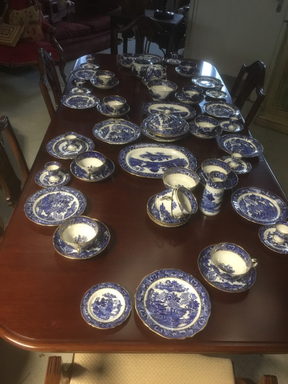 Grainger and co Worcester tea service circa 1870 