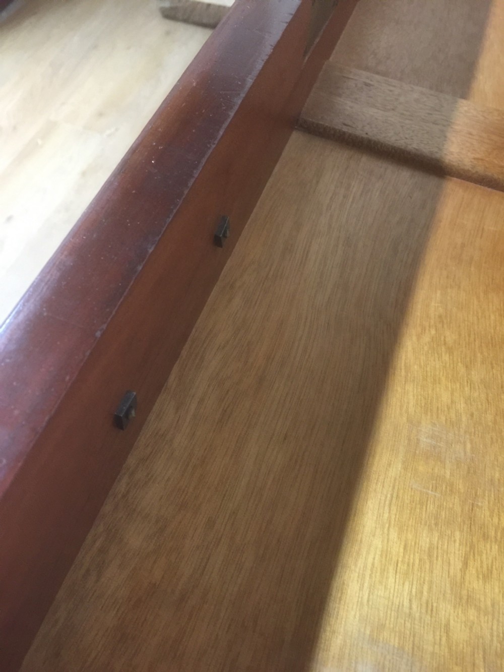 Five height Mahogany chest of drawers circa 1920 View XIII