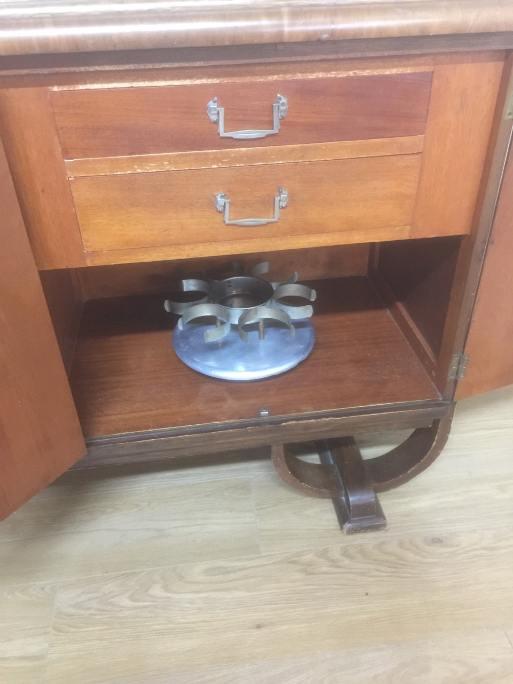 Art Deco walnut Sideboard  View IX