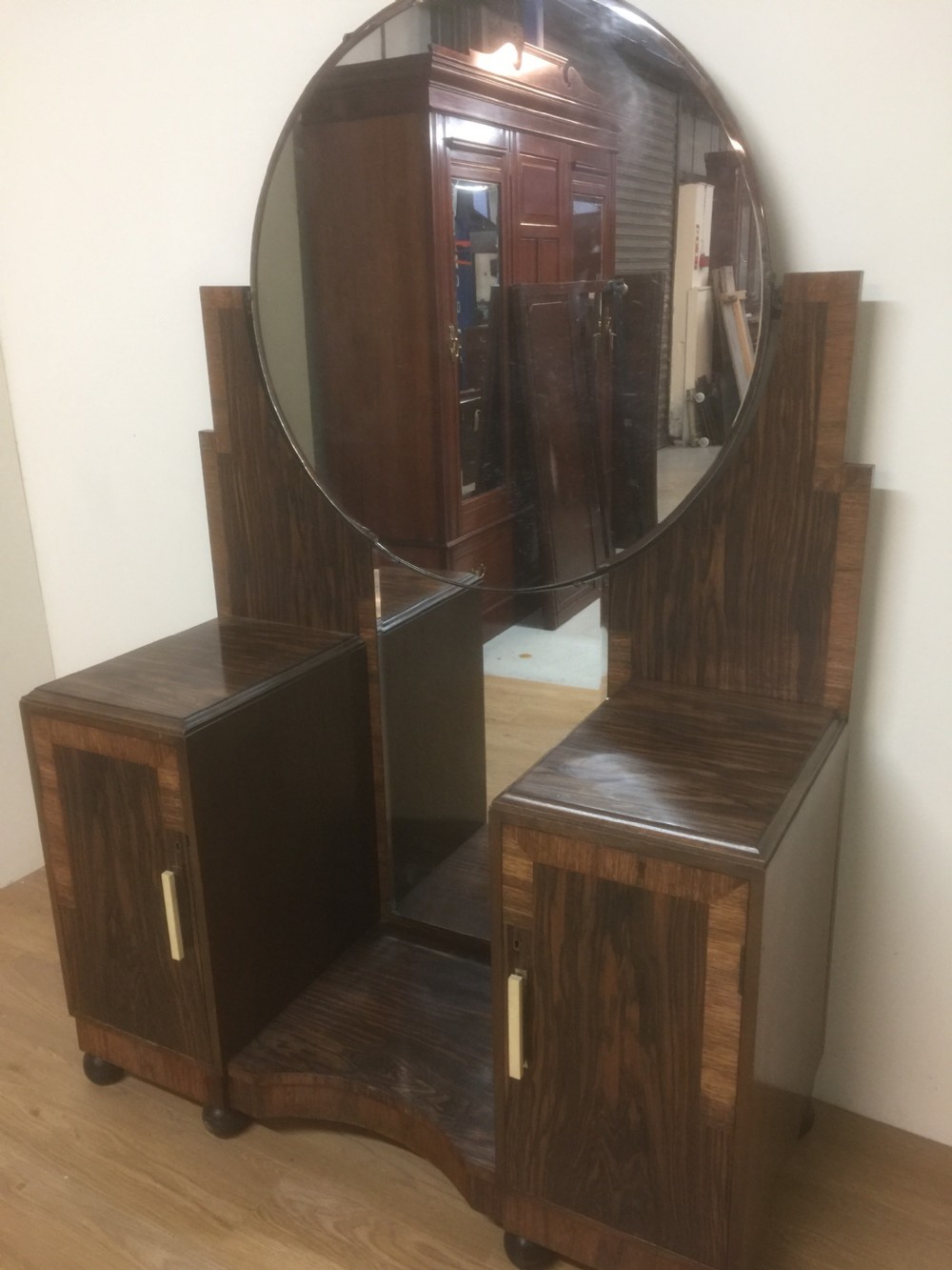 Art Deco rosewood dressing table View II