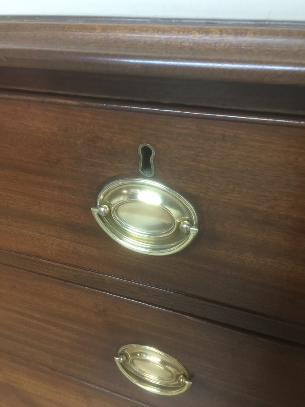 Georgian Mahogany four height chest of drawers  View IV