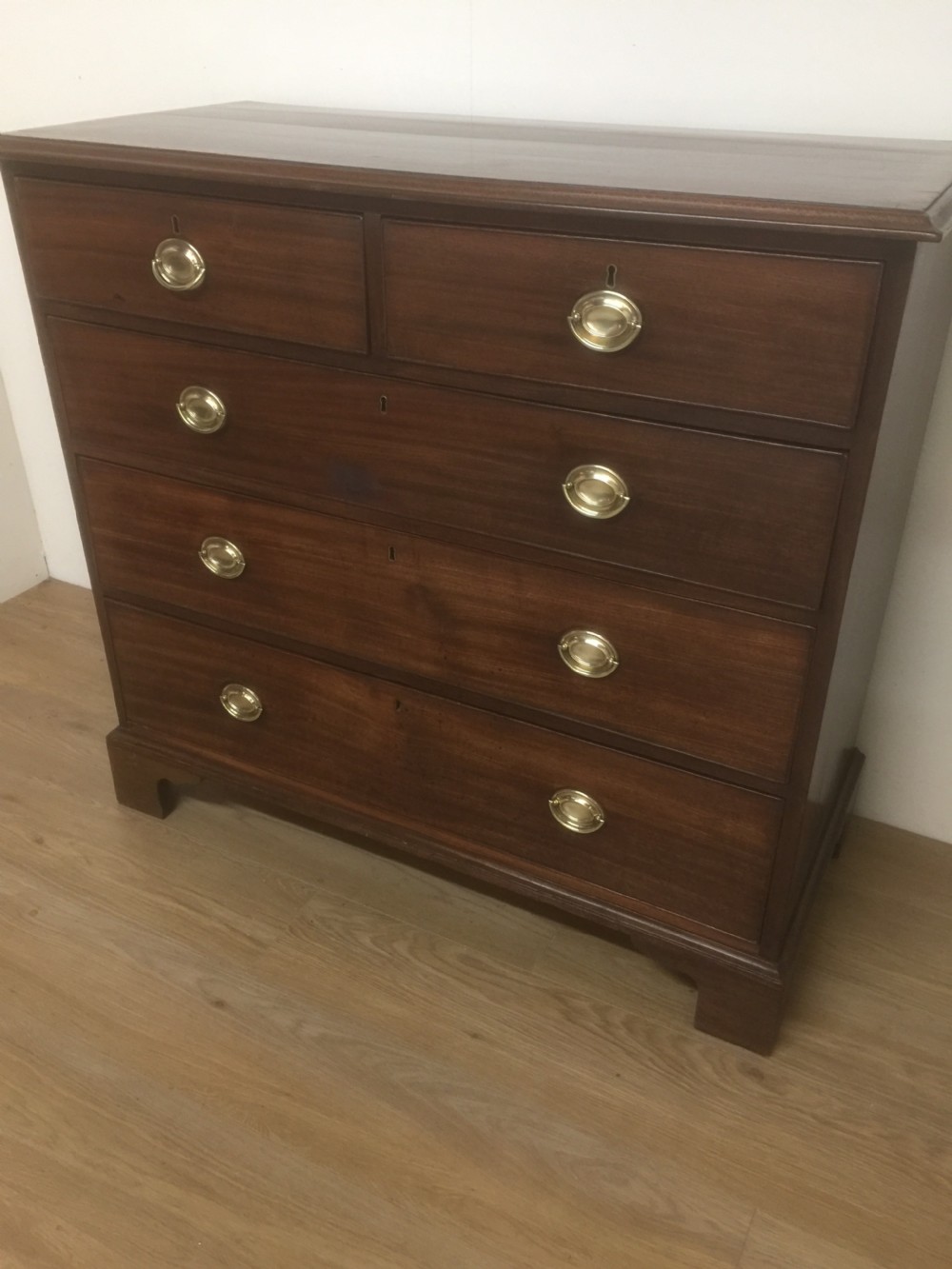 Georgian Mahogany four height chest of drawers  View VI