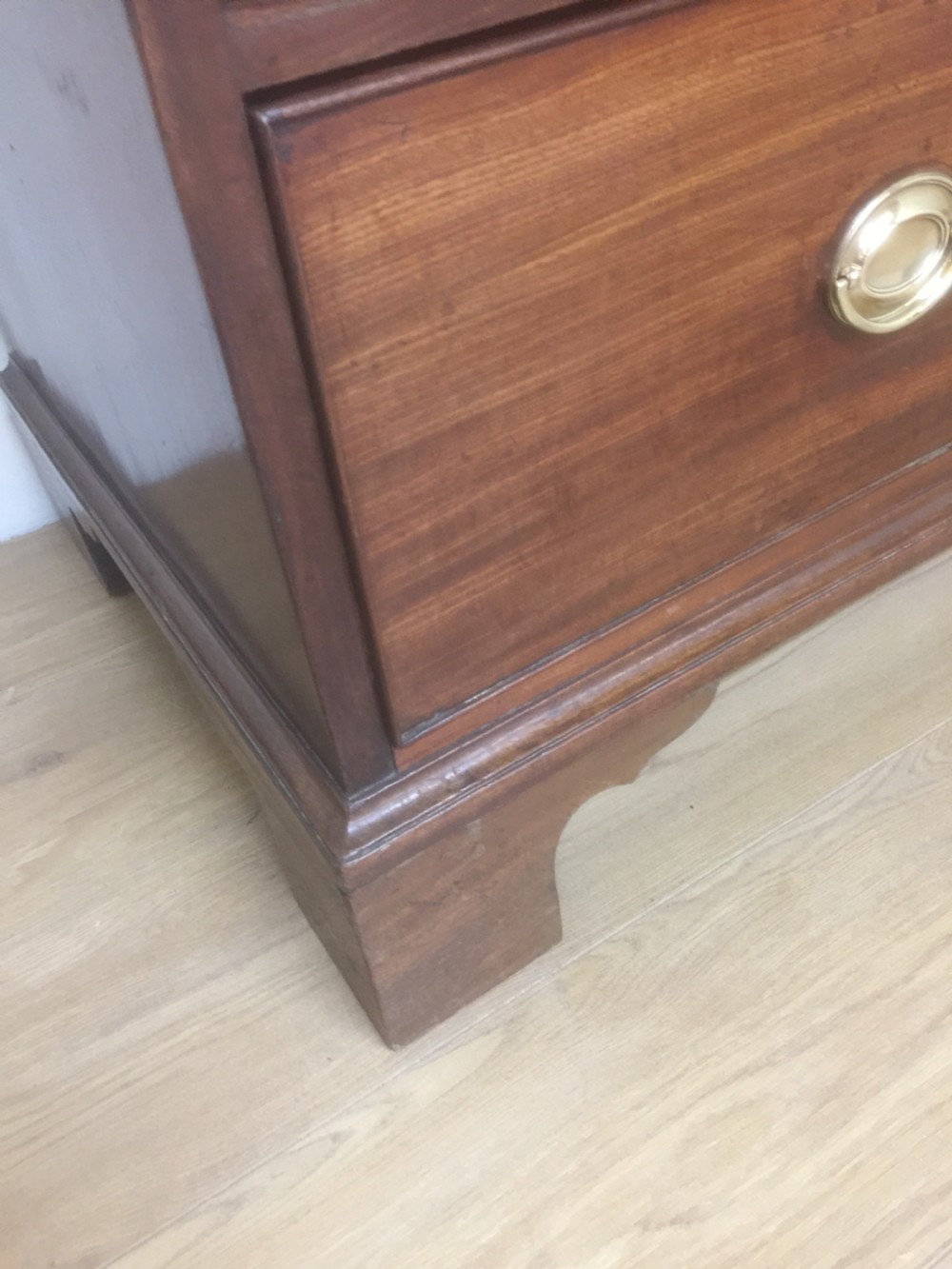 Georgian Mahogany four height chest of drawers  View IX