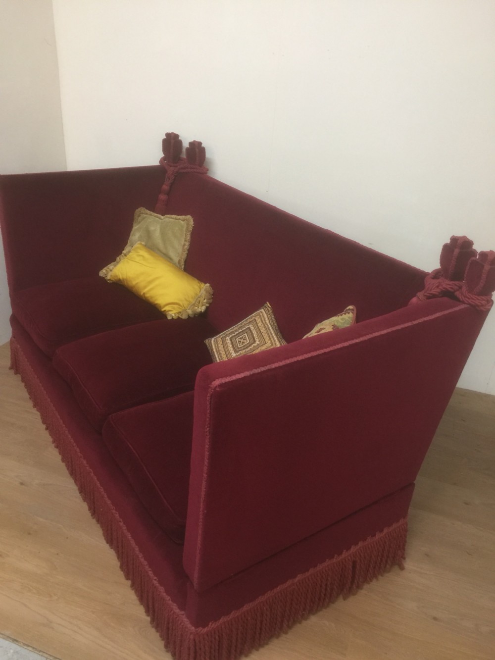 Nineteenth century country house Knole Sofa  View IV