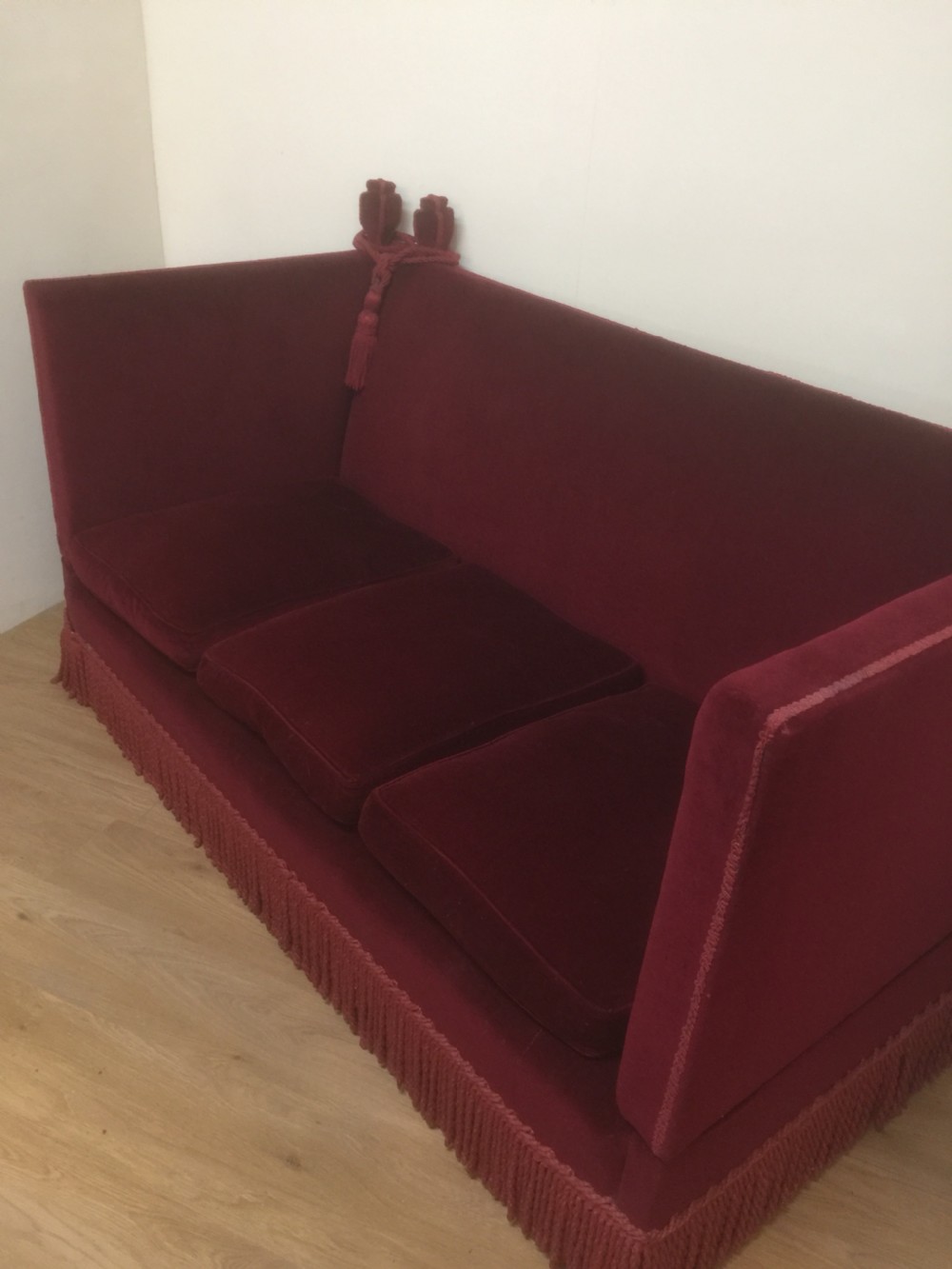 Nineteenth century country house Knole Sofa  View IX