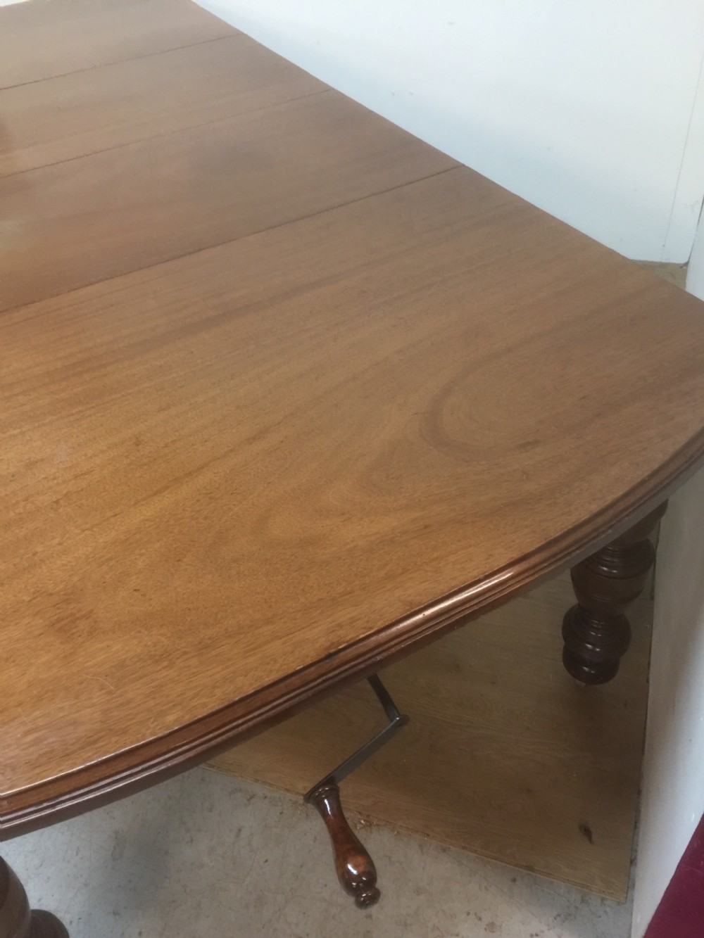 Victorian ten Seater walnut Wind out Dining Table  View III