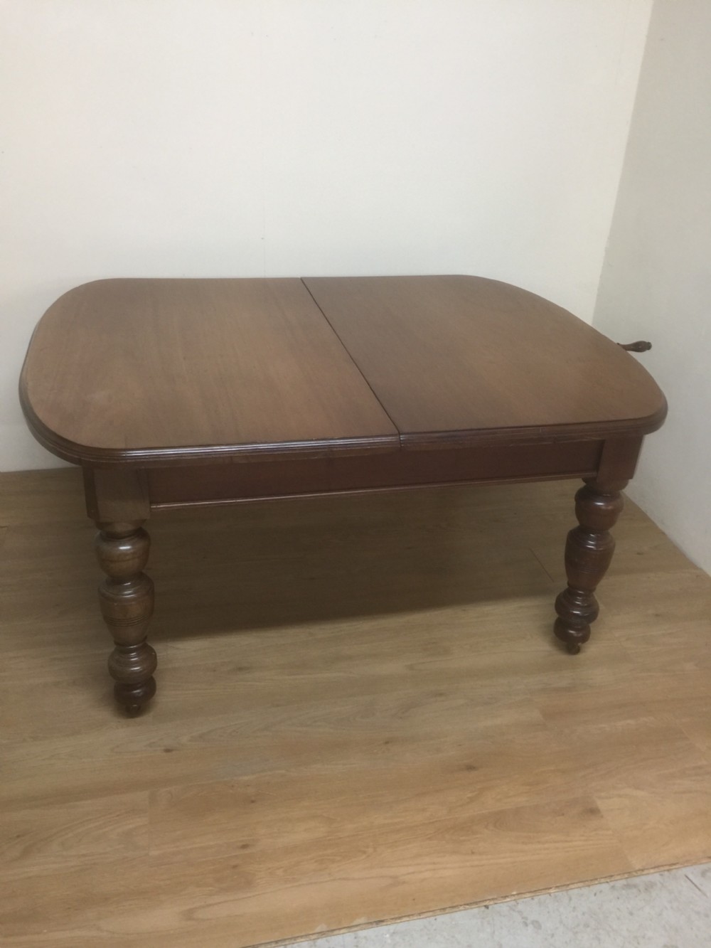 Victorian ten Seater walnut Wind out Dining Table  View X