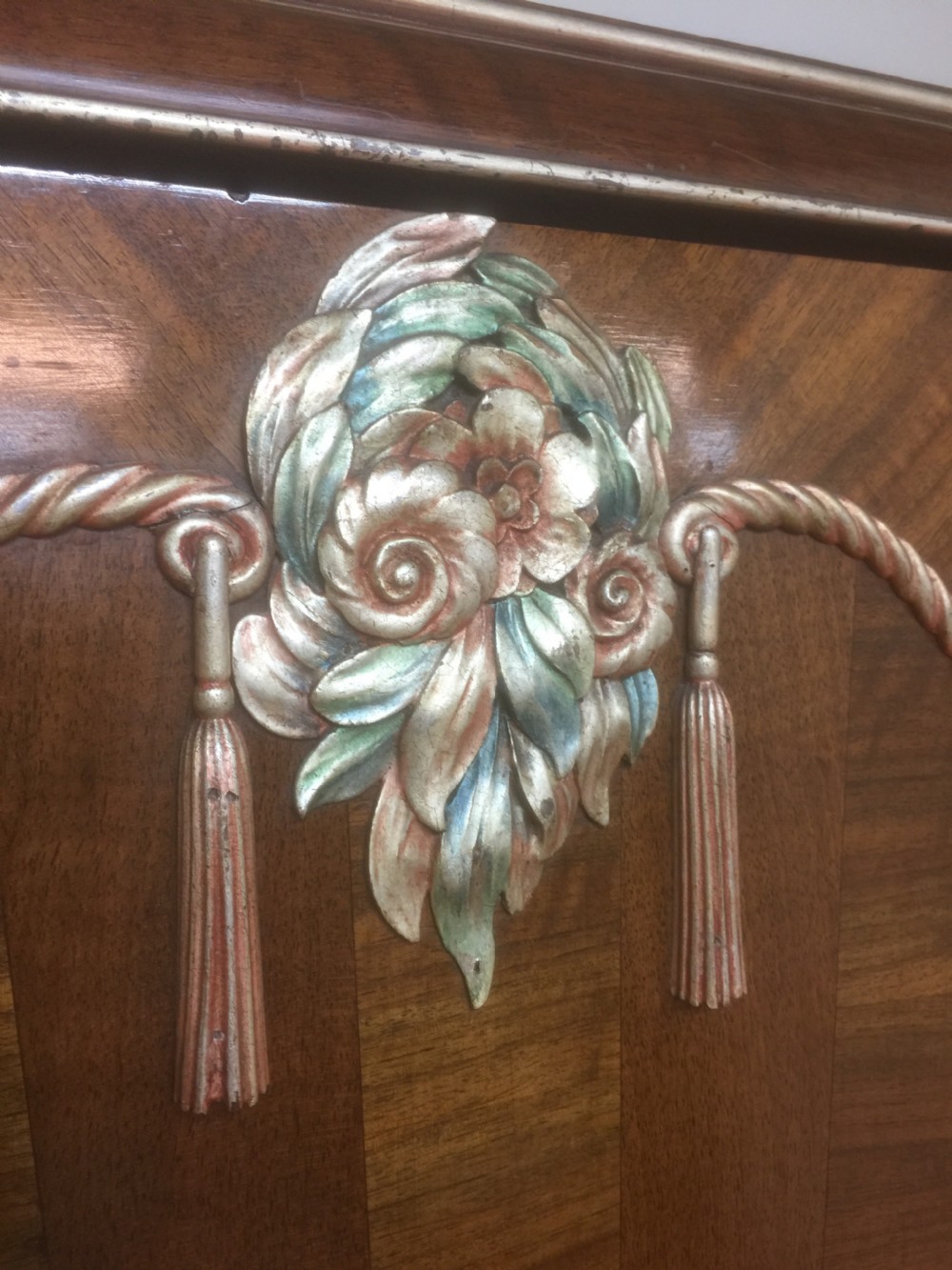 Art Deco walnut three door compactum wardrobe  View XIV