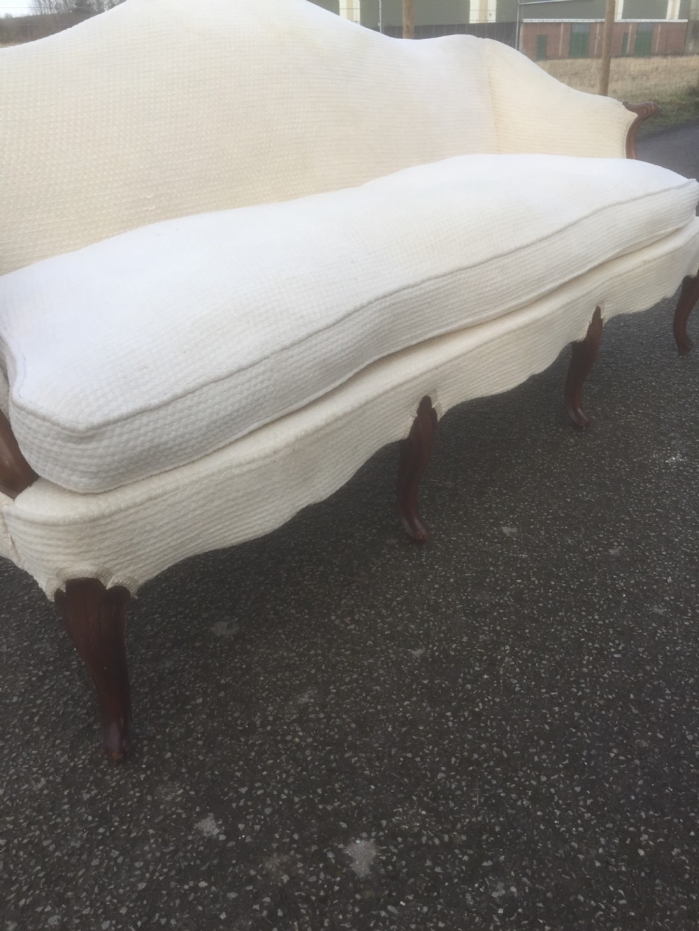 Superb quality nineteenth century country house sofa for reupholstery  View IX