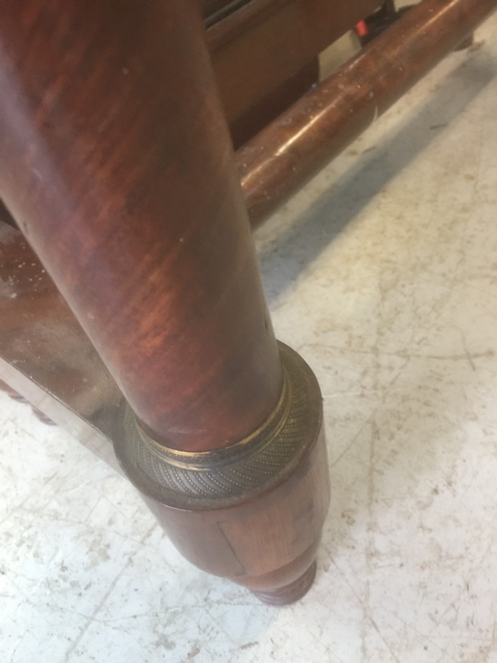 Nineteenth century French empire mahogany cabinet View VIII