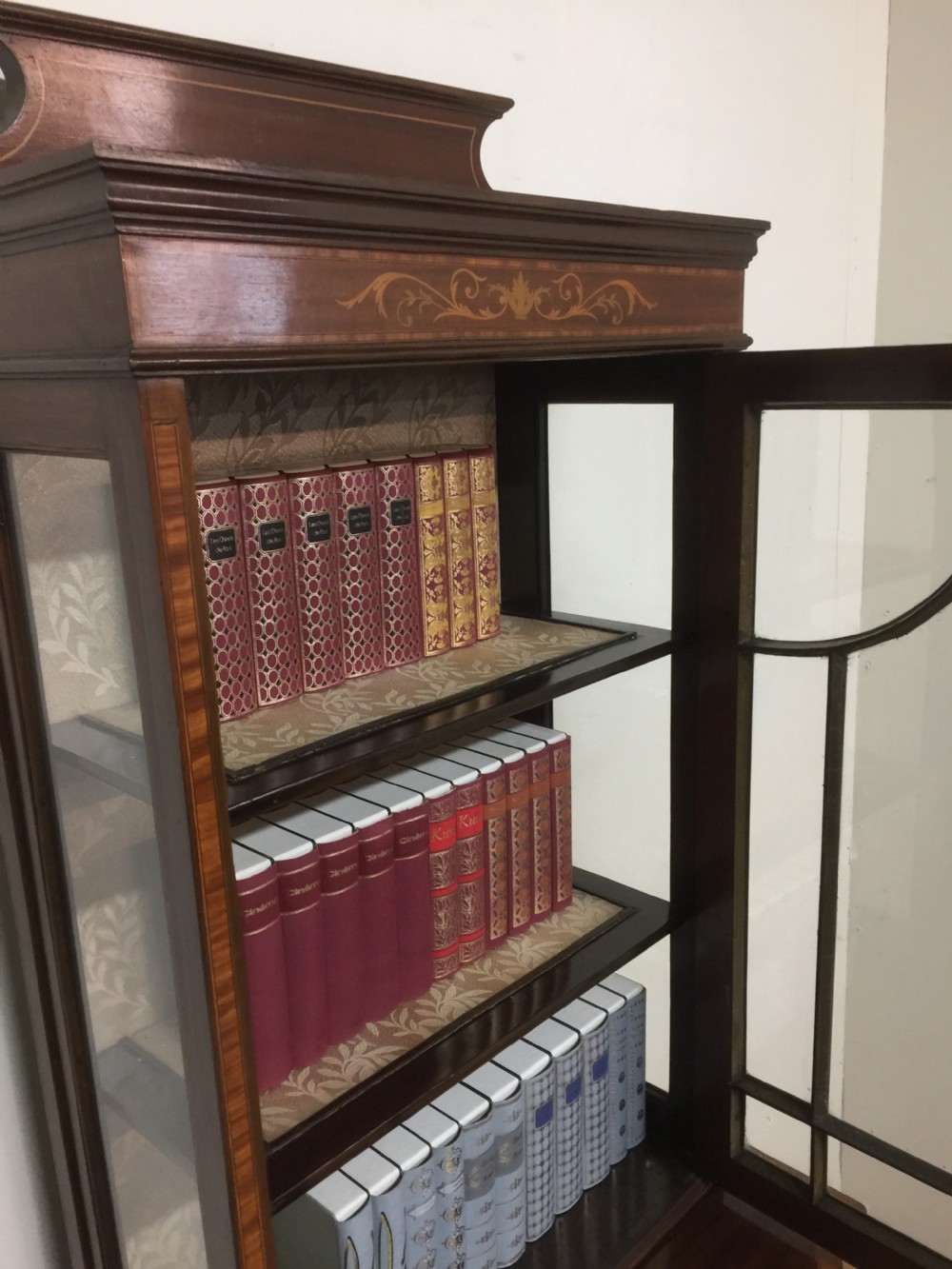 Nineteenth century French empire mahogany cabinet View IX