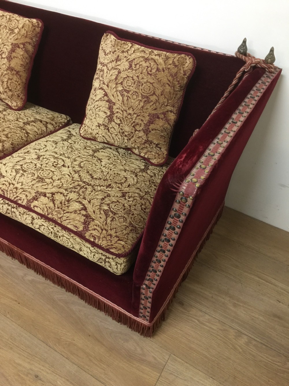 Superb quality Knole Sofa  circa 1920 View III