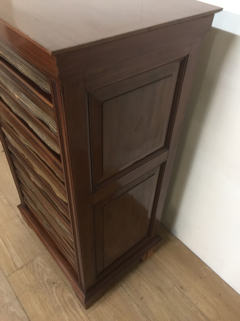 Nineteenth century museum folio cabinet View V