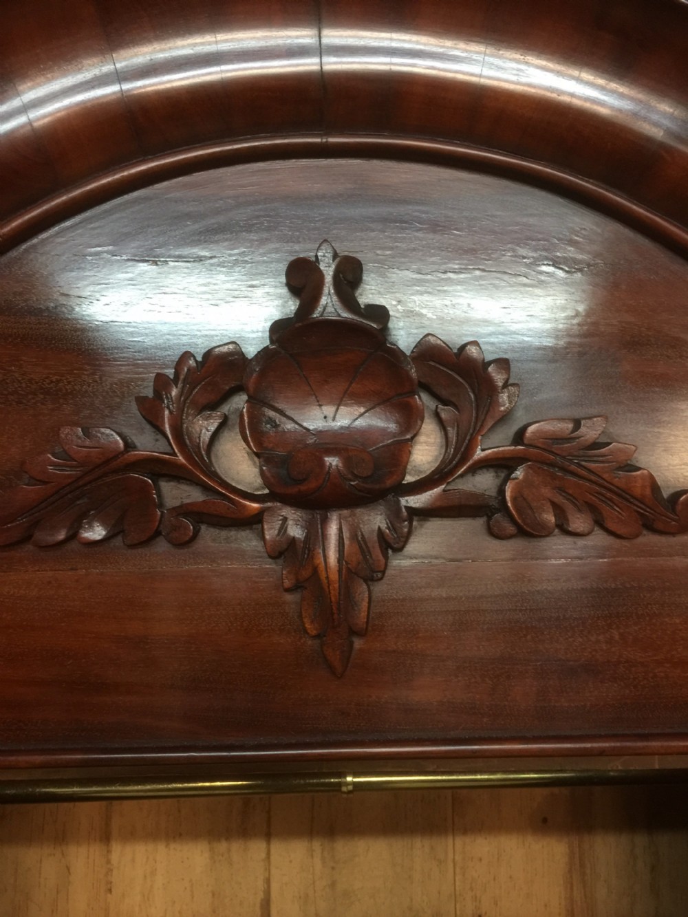 Nineteenth century mahogany wardrobe View IX