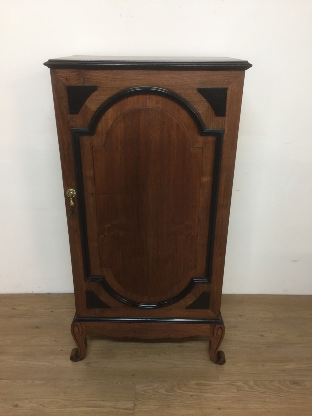 Nineteenth century walnut library cupboard View IX
