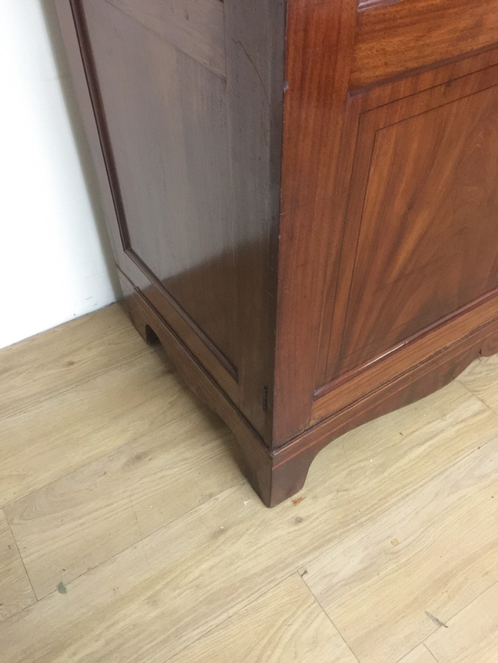 Late Regency mahogany Channel Islands Wardrobe  View V