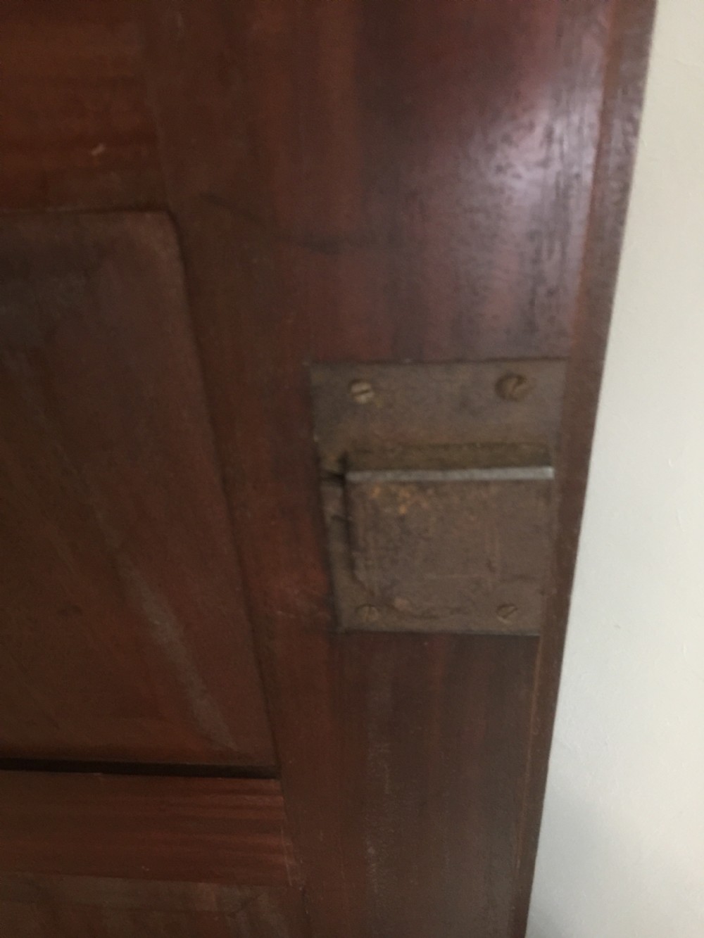 Late Regency mahogany Channel Islands Wardrobe  View VIII
