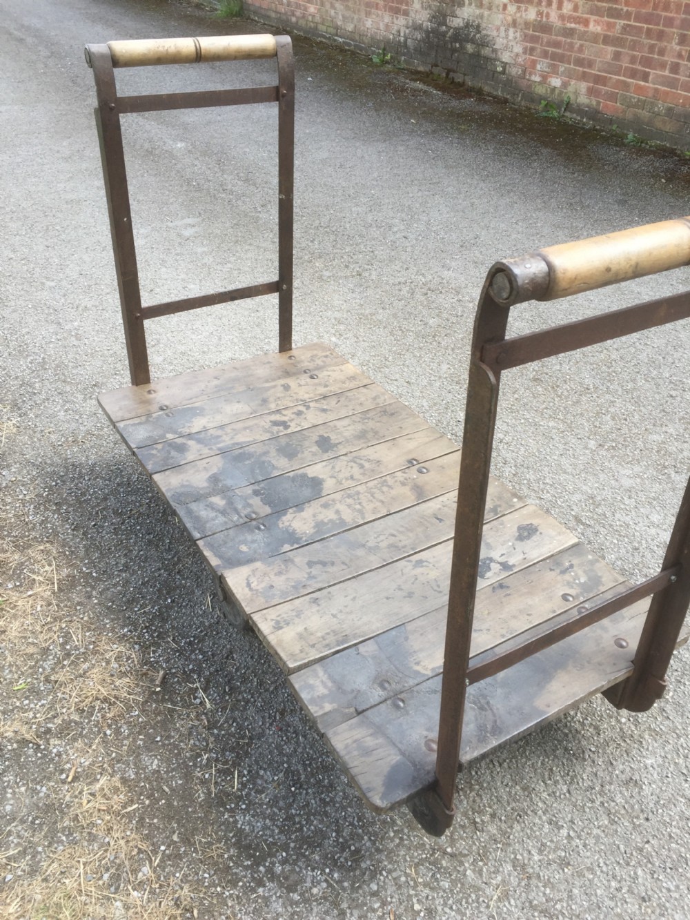 Nineteenth century industrial mill trolley  View VI