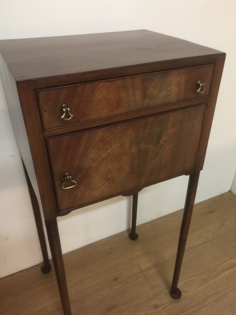 Nineteenth century mahogany side cabinet View II