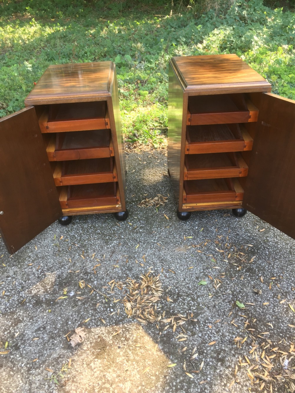 Pair of Art Deco bedside cabinets  View VII