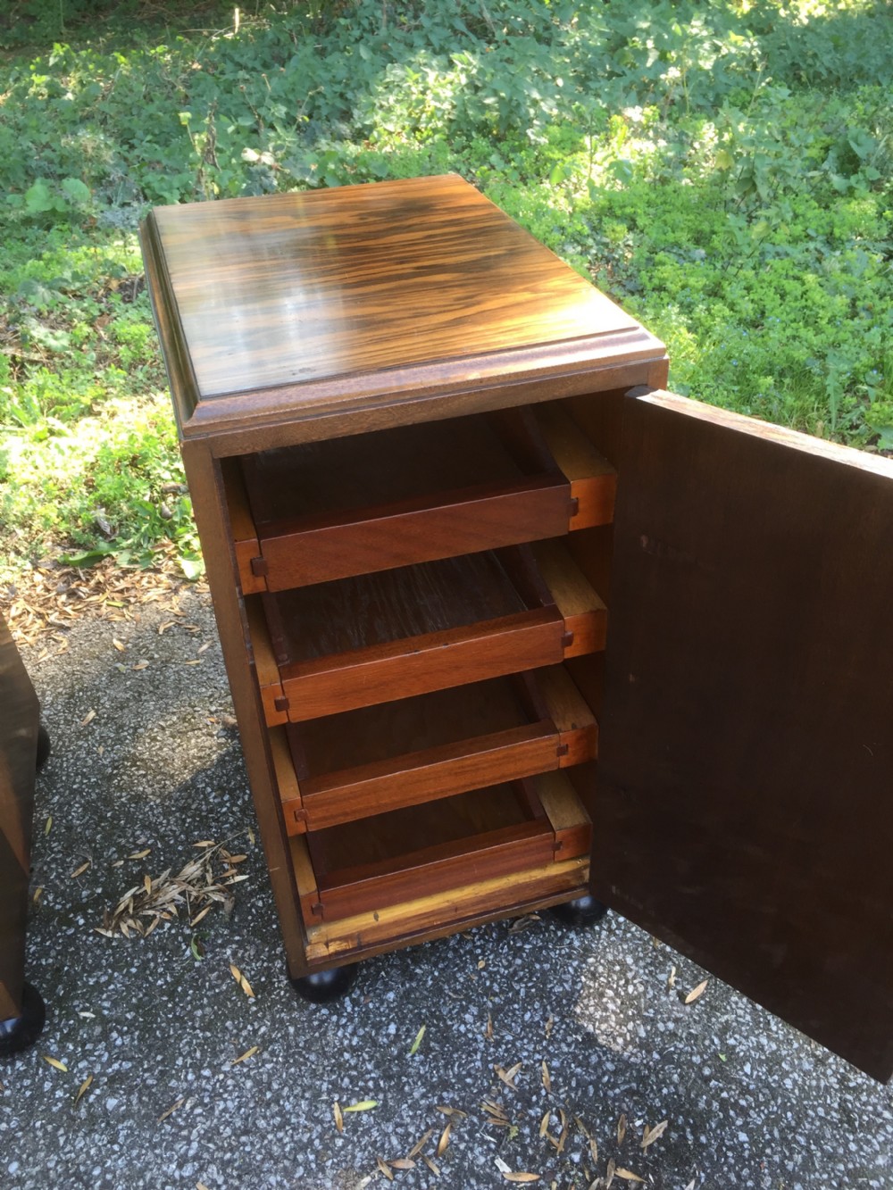 Pair of Art Deco bedside cabinets  View IX