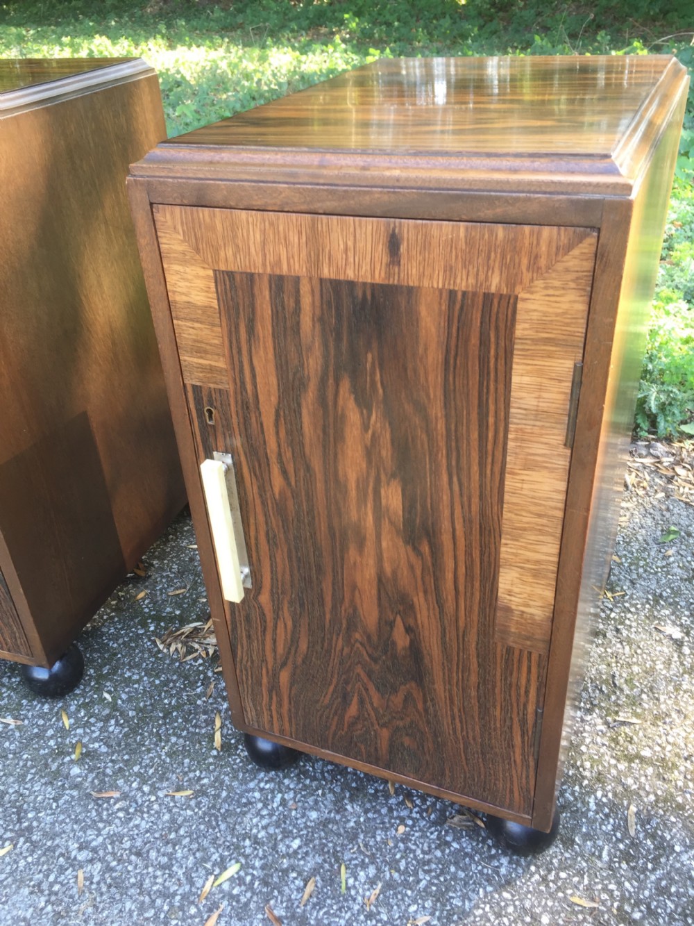 Pair of Art Deco bedside cabinets  View XIII