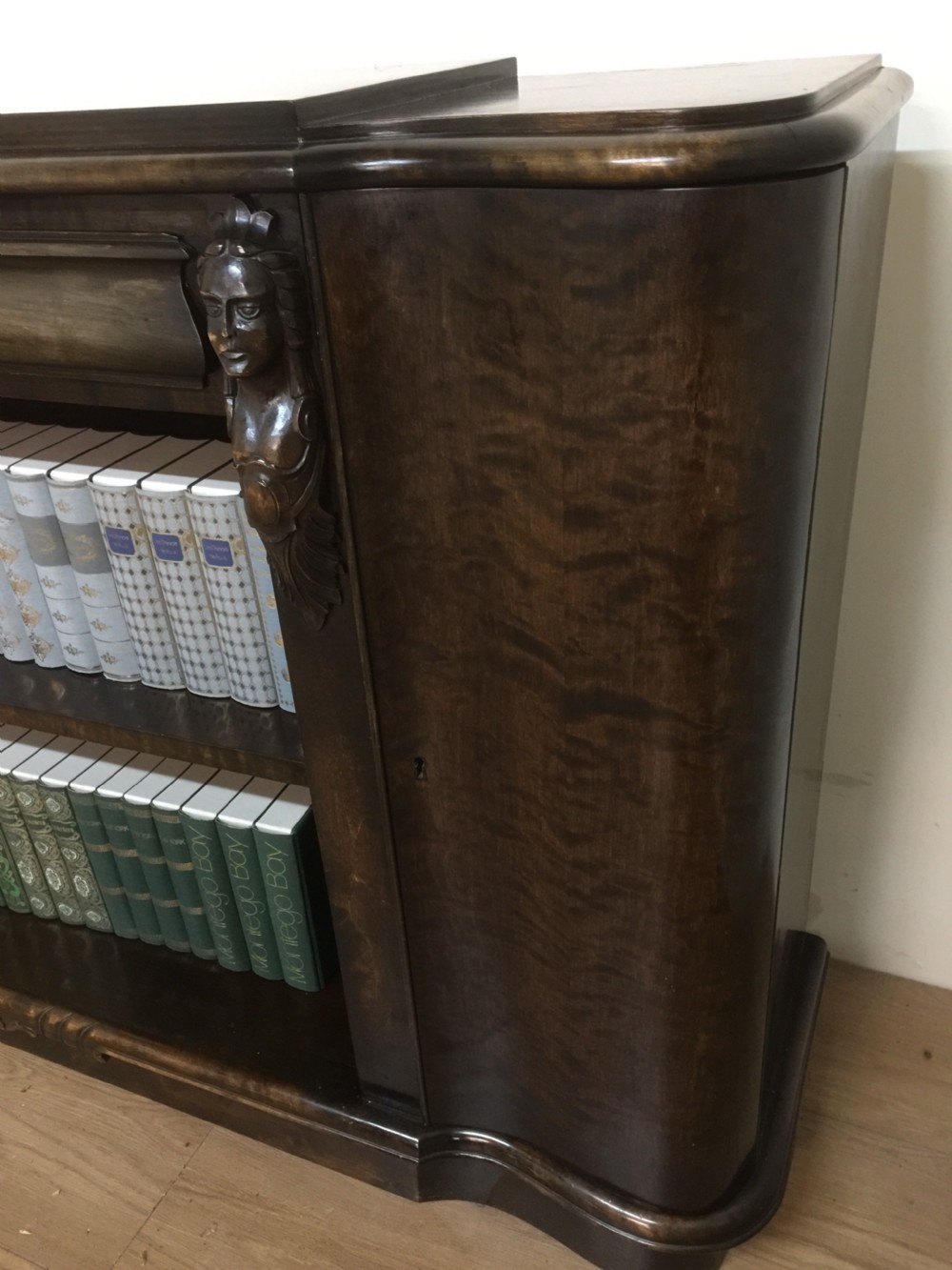 Art Deco open bookshelves  View II