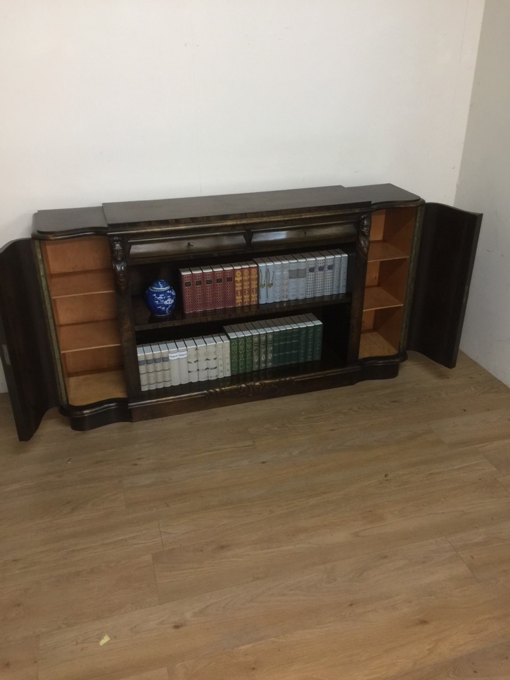 Art Deco open bookshelves  View VI