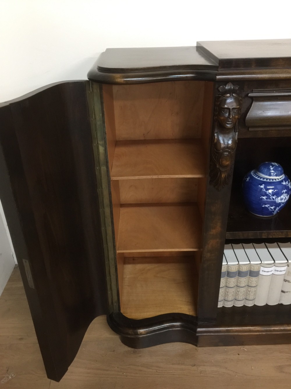Art Deco open bookshelves  View VII