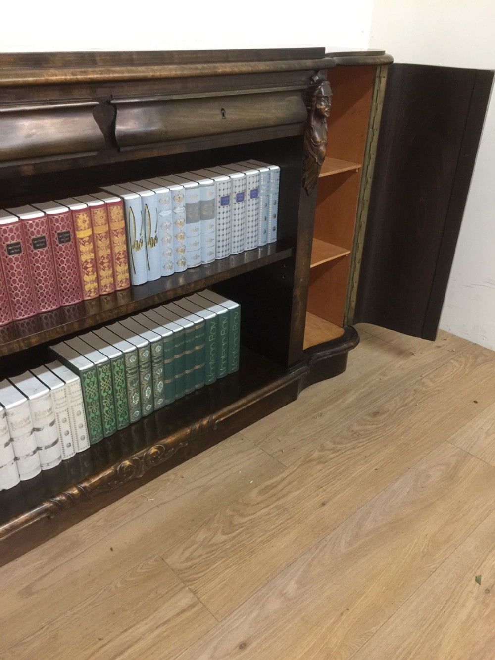 Art Deco open bookshelves  View VIII