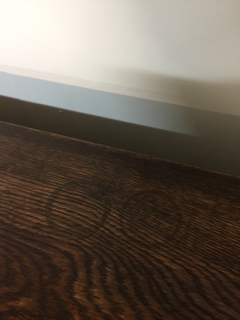Arts and Crafts solid oak carved open bookcase View IX