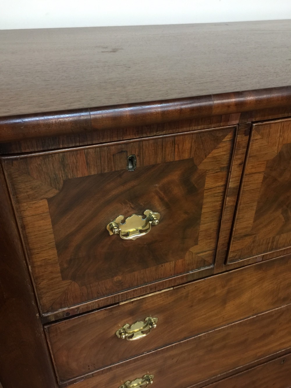 Nineteenth century walnut chest of drawers  View III