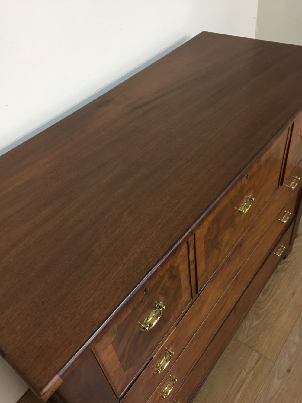 Nineteenth century walnut chest of drawers  View IV