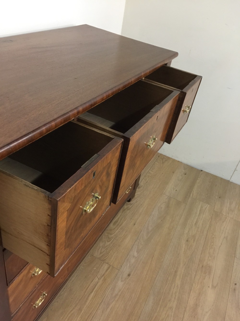 Nineteenth century walnut chest of drawers  View VI