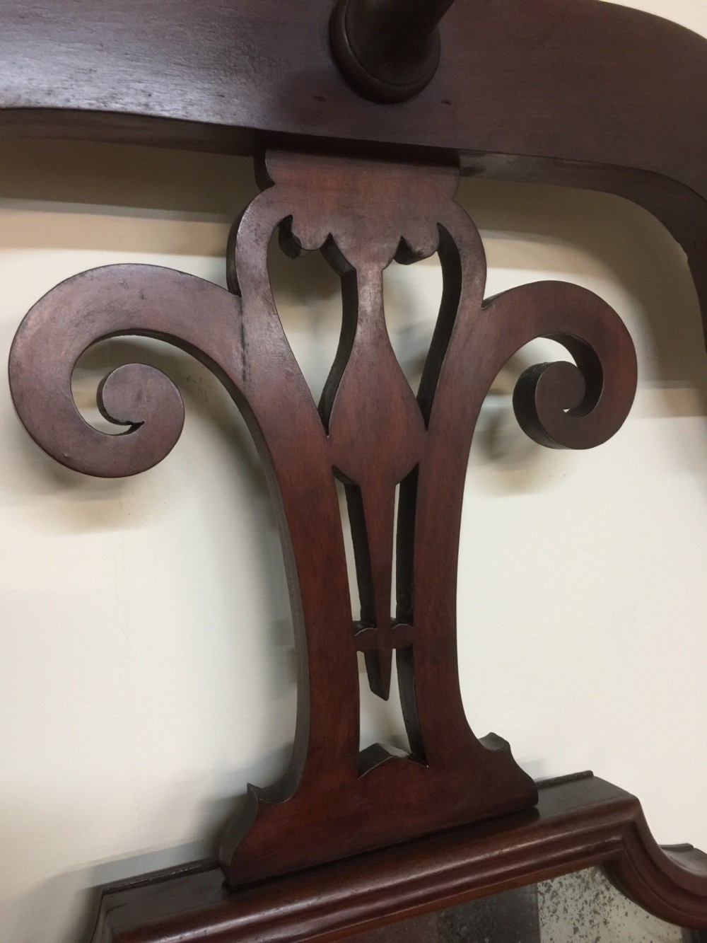 Nineteenth century mahogany hall stand in originalcondition  View XII
