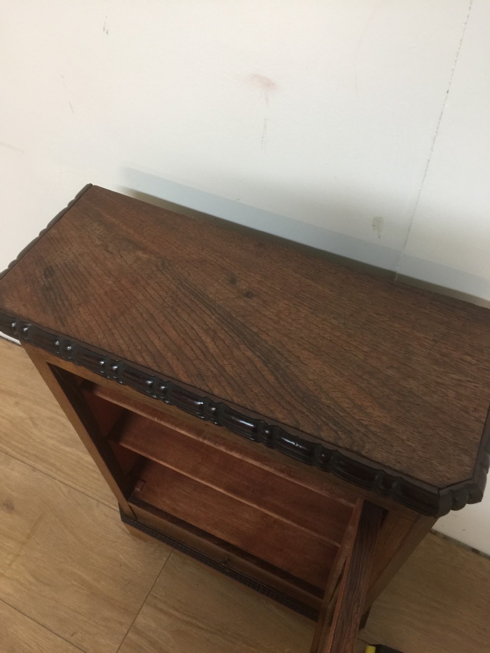 Nineteenth century rosewood salesman’s sample glazed cupboard View VIII